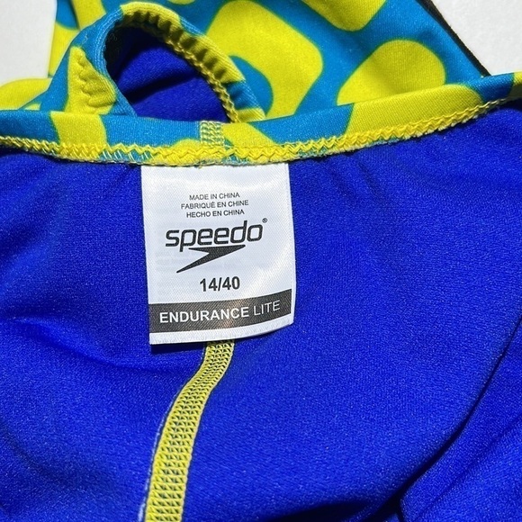 SPEEDO Rio Brites Printed One Back One Piece Swimsuit - Picture 6 of 7